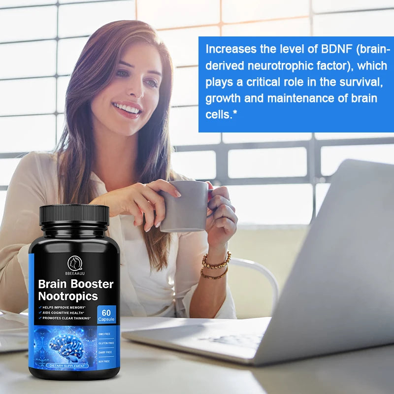 Beworths Phosphatidylserine 100mg Memory And Focus Brain Health Capsules