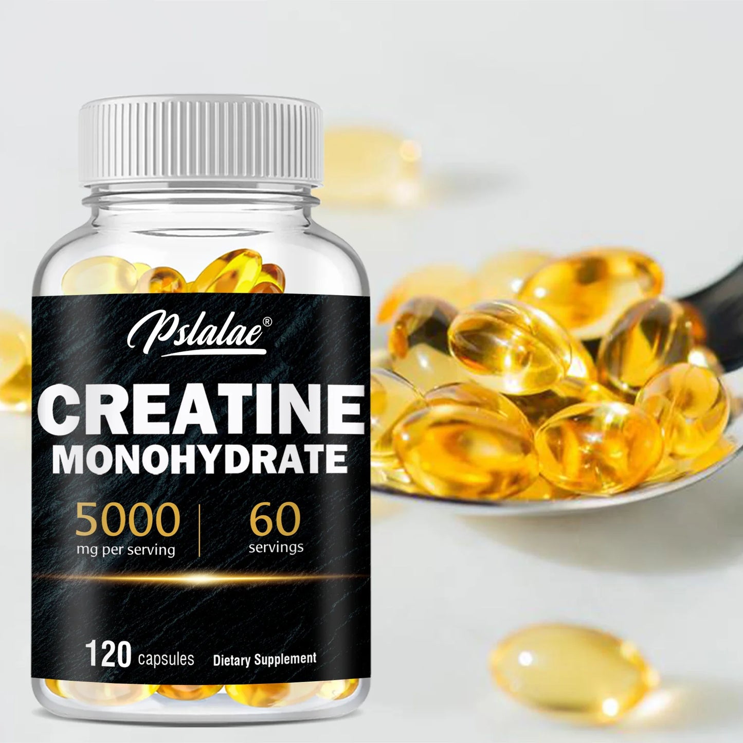PslalaeCharge Creatine Monohydrate For Muscle Gain And Performance