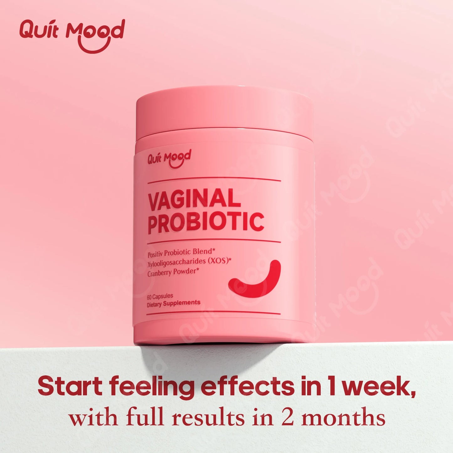 Quit Mood Probiotics For Women With Prebiotics And Cranberry Extract