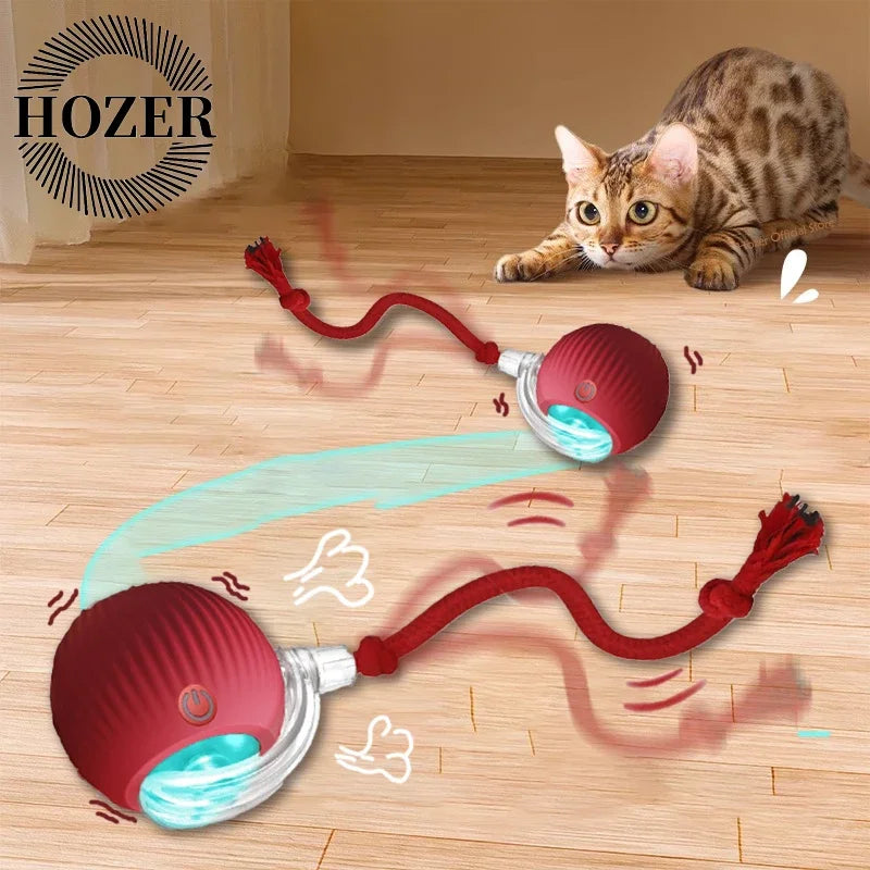 Cat Interactive Ball Toy Automatic Rolling Imitates Mouse