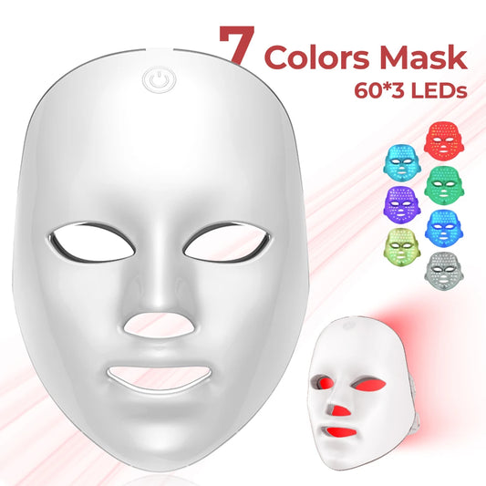 Foreverlily LED Face Light Mask Photon Therapy For Skin Rejuvenation
