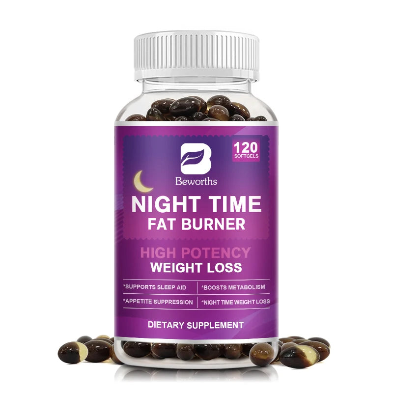 Beworths Night Time Fat Burner Capsule for Weight Loss Management
