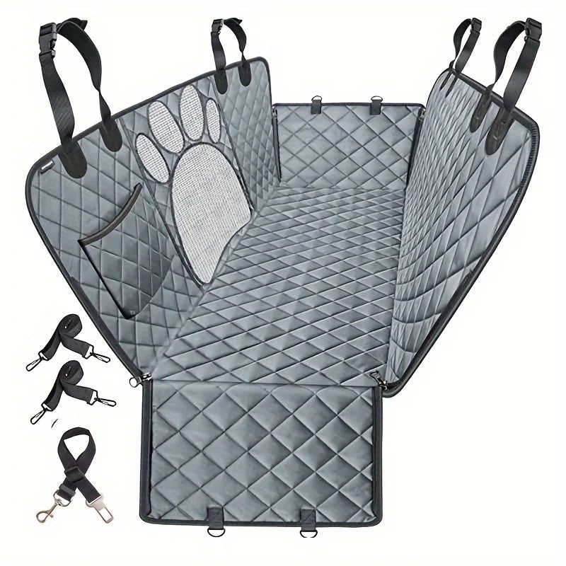 NONECN Dog Seat Cover Hammock For Cars Heavy Duty Anti Slip