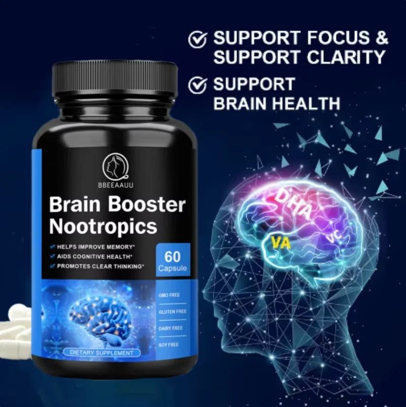 Beworths Phosphatidylserine 100mg Memory And Focus Brain Health Capsules