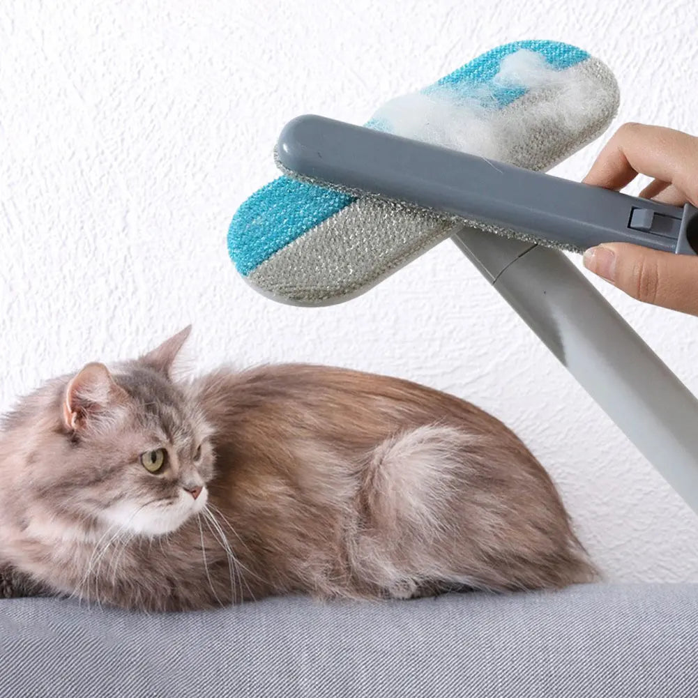 APWIKOGERH Pet Hair Remover Brush Long Handle for Pets