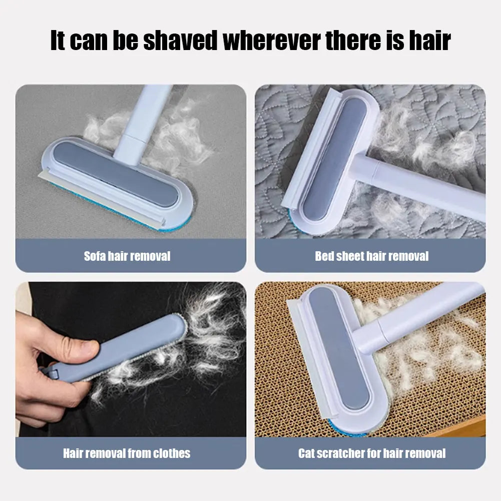 APWIKOGERH Pet Hair Remover Brush Long Handle for Pets