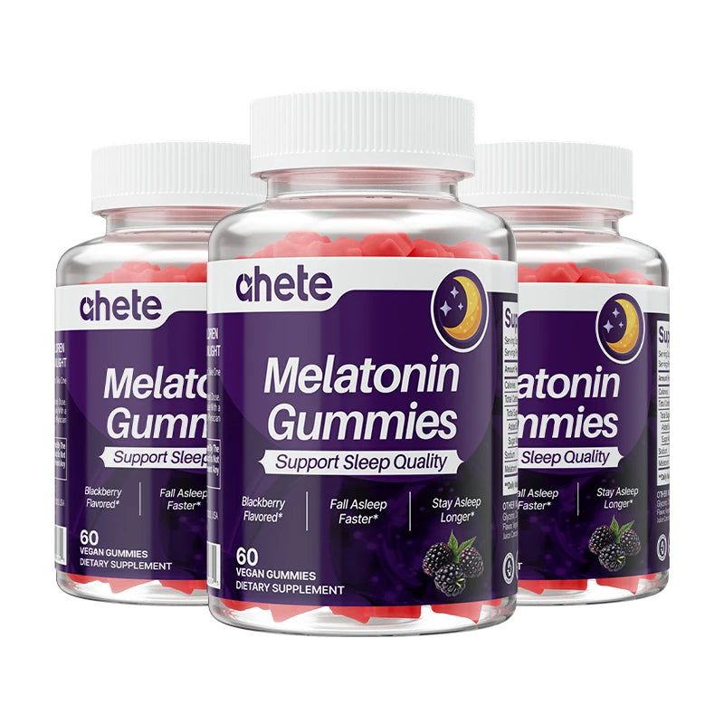 Ahete Melatonin Gummies 5mg Daily For Sleep Support