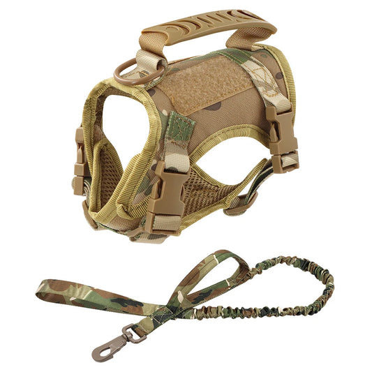 LISM Tactical Cat Harness With Escape Proof Adjustable Mesh Vest