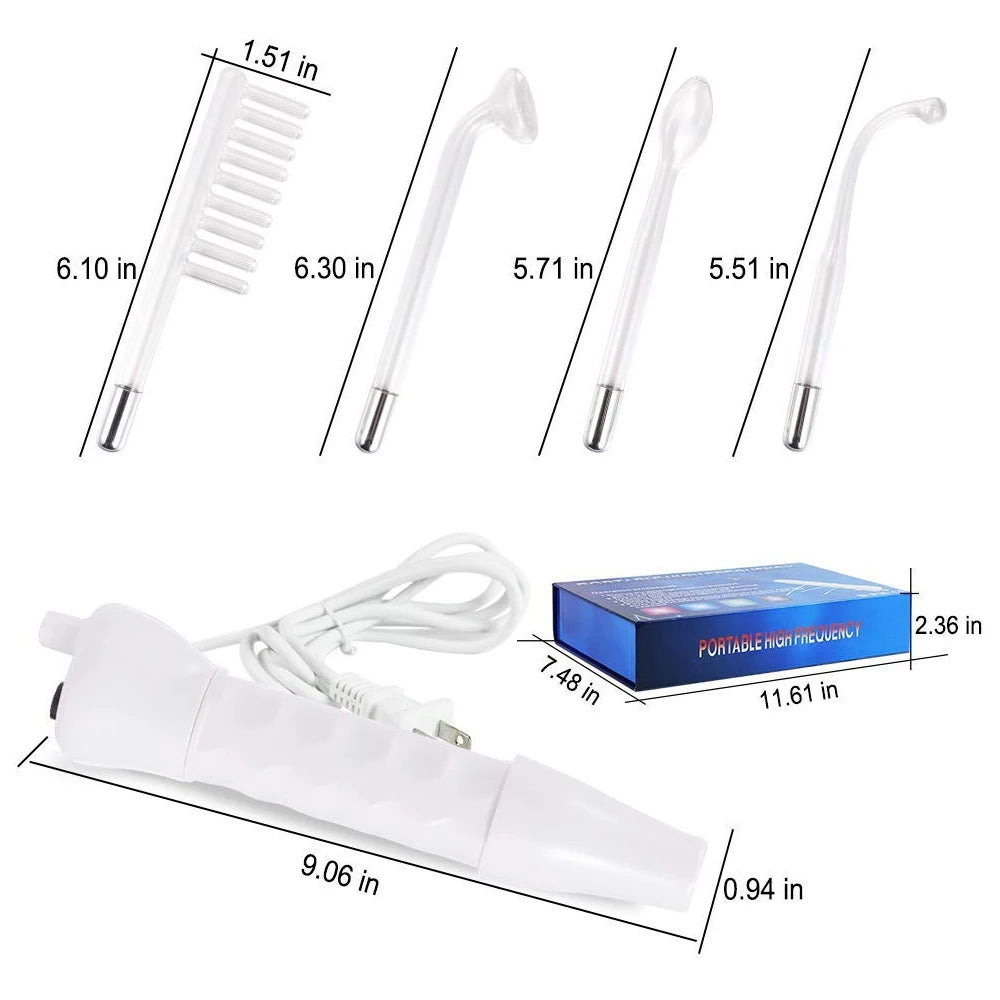 AOKO 4 In 1 High Frequency Facial Wand Skin Rejuvenation