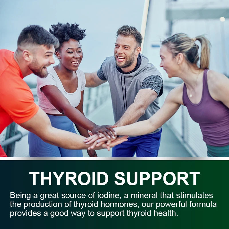 Beworths Organic Sea Moss Pills For Immune Support Thyroid Health