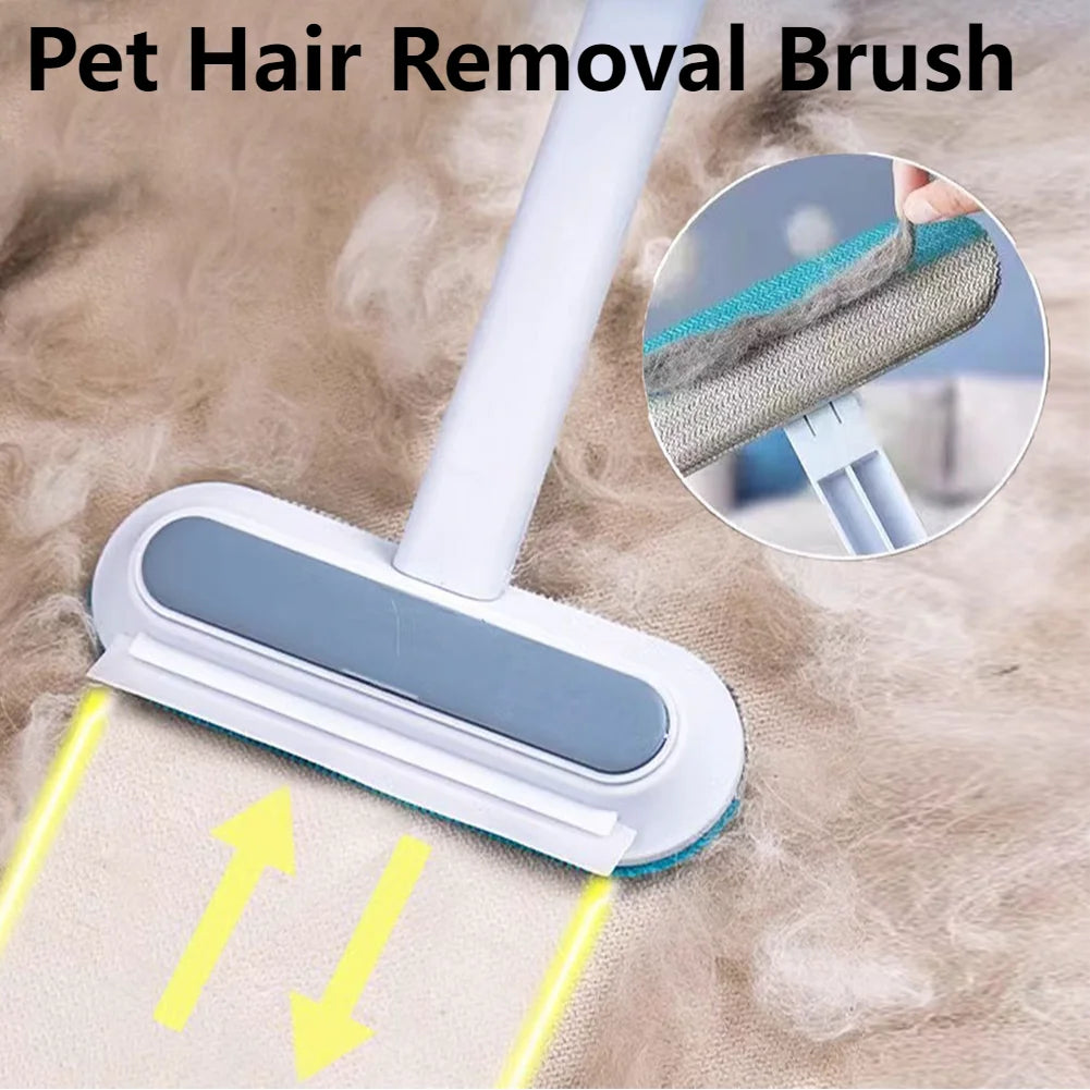 APWIKOGERH Pet Hair Remover Brush Long Handle for Pets