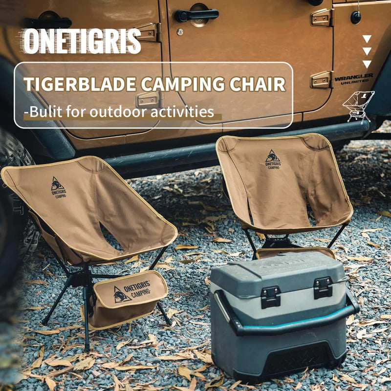 OneTigris Tigerblade Folding Camping Chair For Backpacking Outdoors