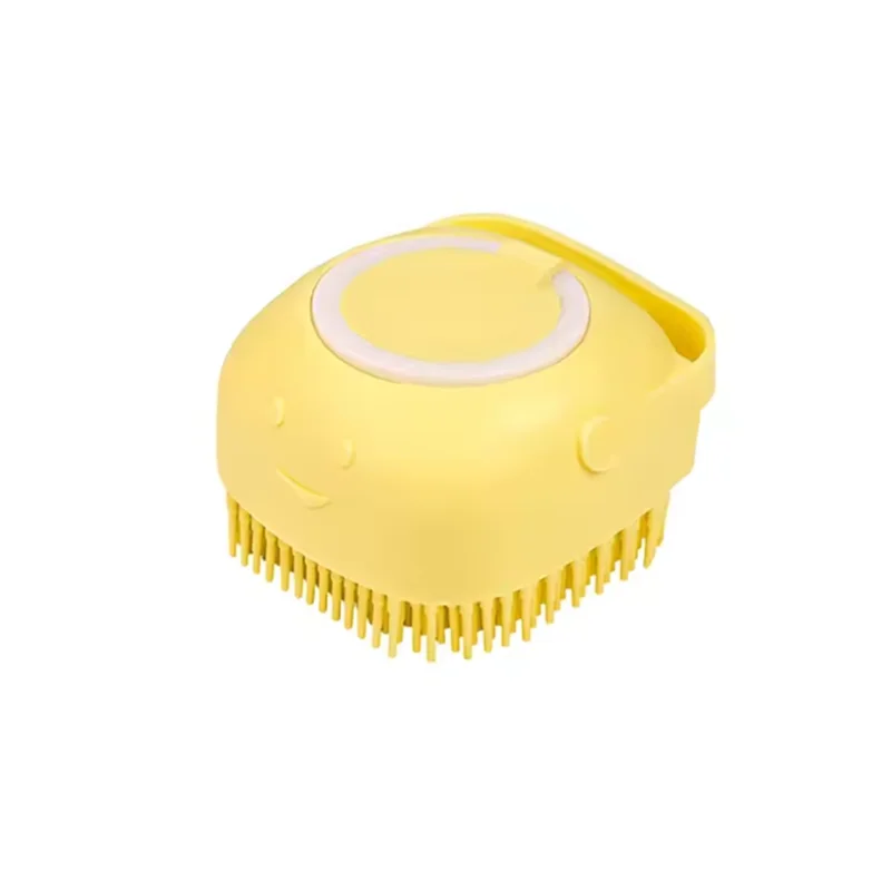 LISM Pet Bath Massage Brush Silicone Grooming Tool