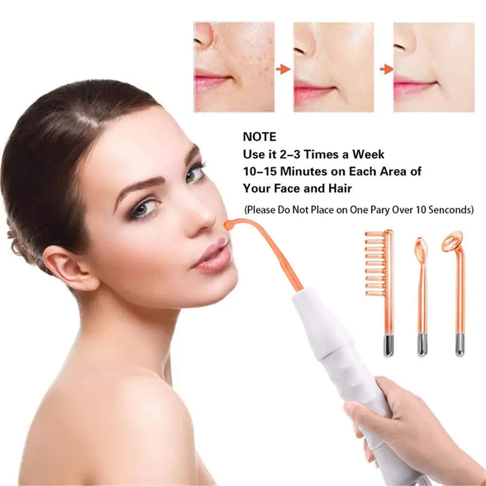 AOKO 4 In 1 High Frequency Facial Wand Skin Rejuvenation