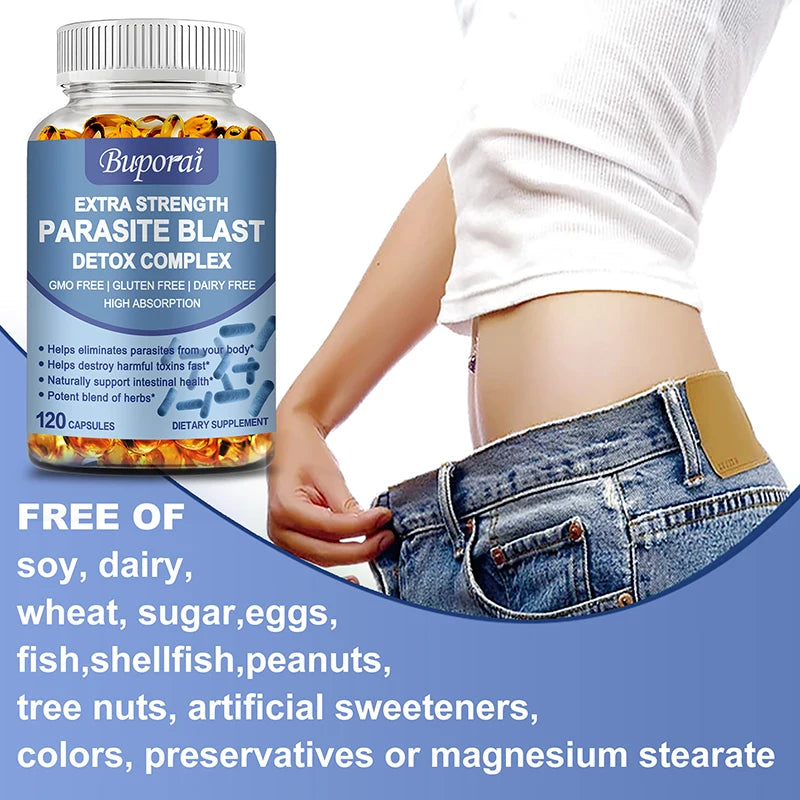 Xemenry Parasite Blast Detox Complex For Digestive Health