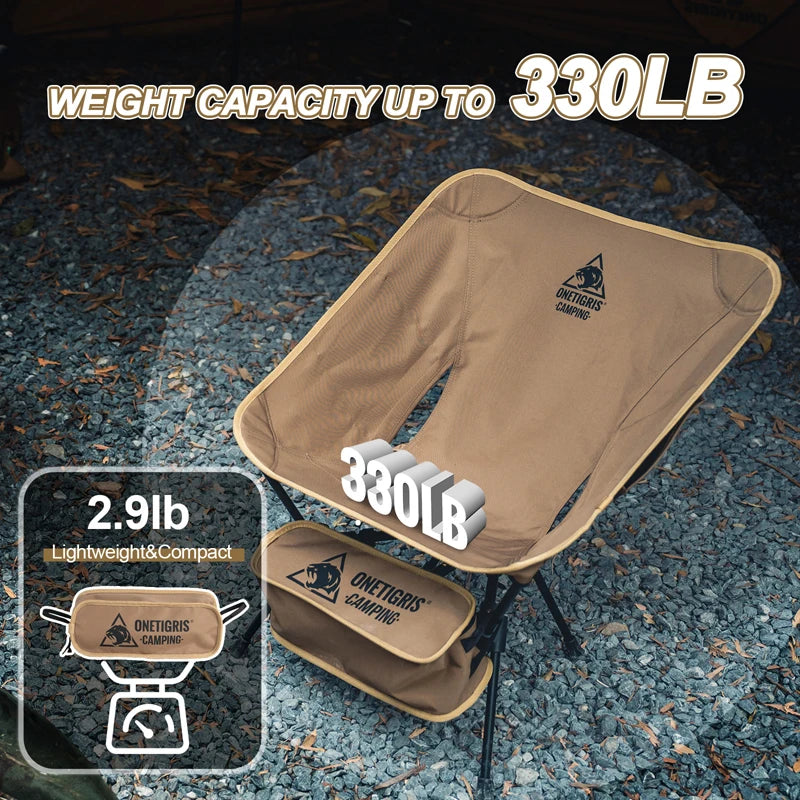 OneTigris Tigerblade Folding Camping Chair For Backpacking Outdoors