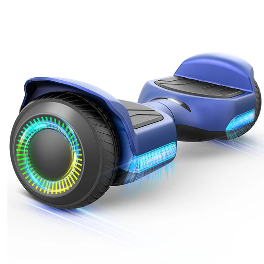 GYROORCE All Terrain Self Balancing Hoverboard With LED Lights Bluetooth