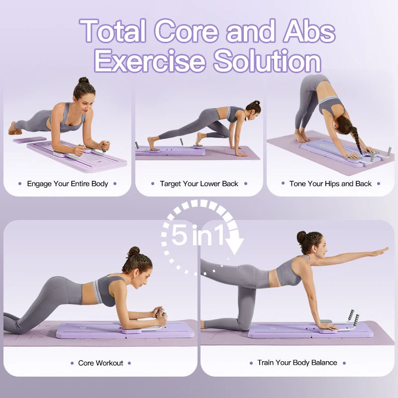 Cursor Fitness Abdominal Exercise Board Multifunctional Home Pilates Reformer