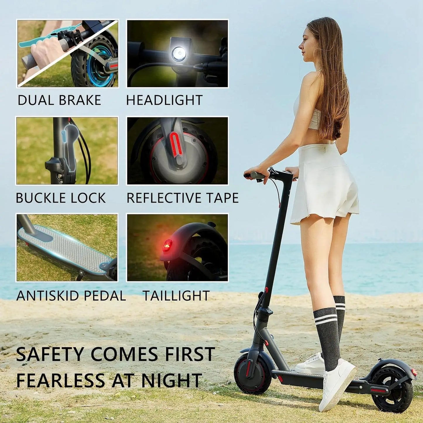 AOVOPRO G5.0 Electric Scooter 36V 350W Foldable Long Range