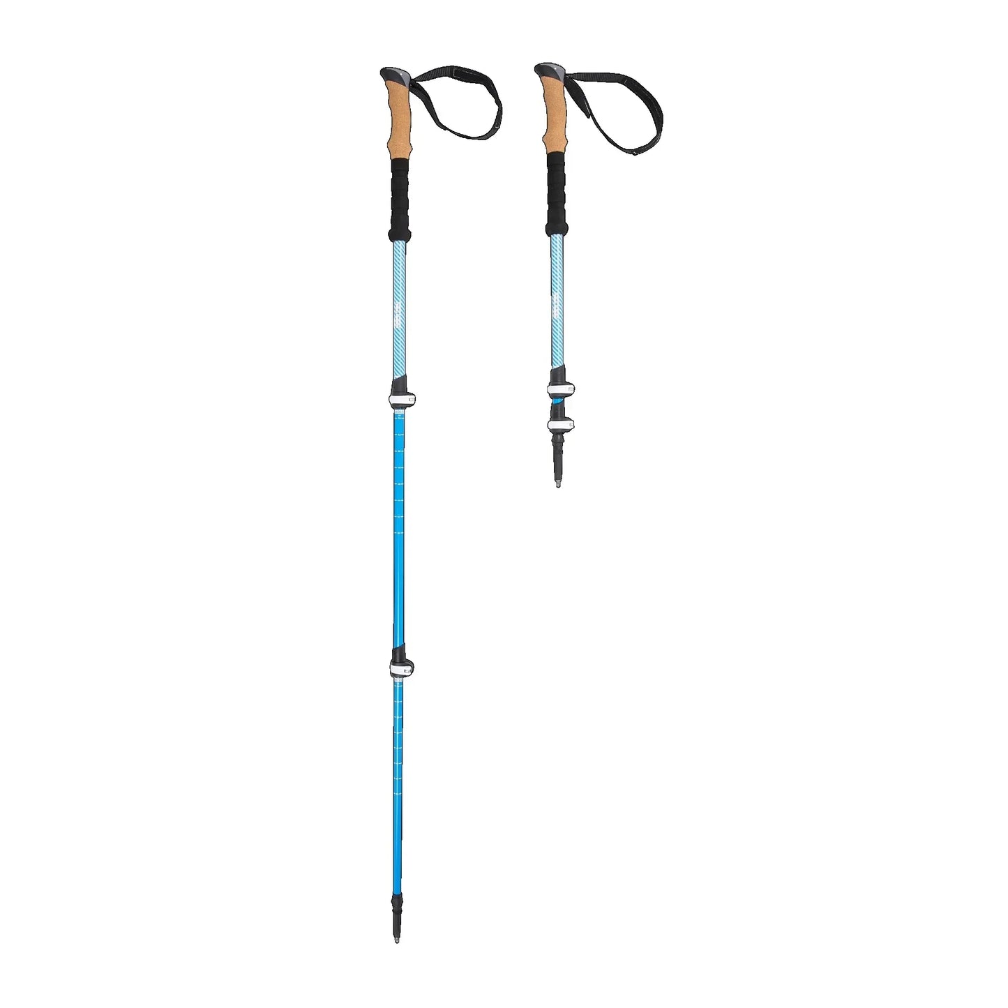 Lightweight Carbon Fiber Trekking Poles With Cork Grip 2 Pack
