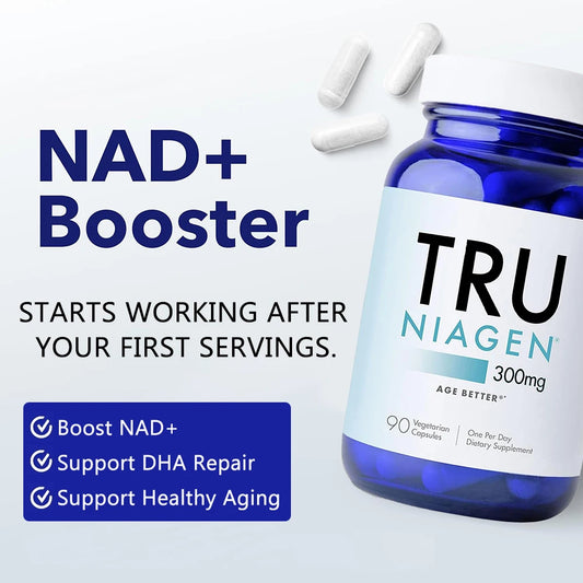 TRU NIAGEN NAD Plus Supplement For Anti Aging And Cellular Energy
