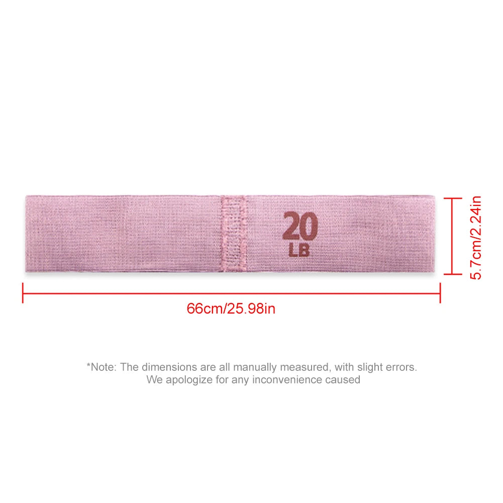 Sikiwind Hip Resistance Bands Anti Slip Fitness Strips Glute Thigh