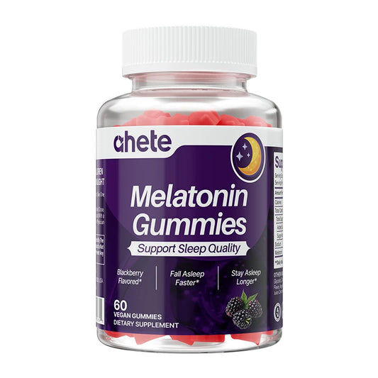 Ahete Melatonin Gummies 5mg Daily For Sleep Support