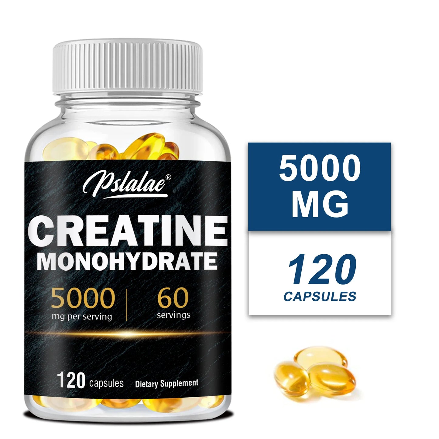 PslalaeCharge Creatine Monohydrate For Muscle Gain And Performance