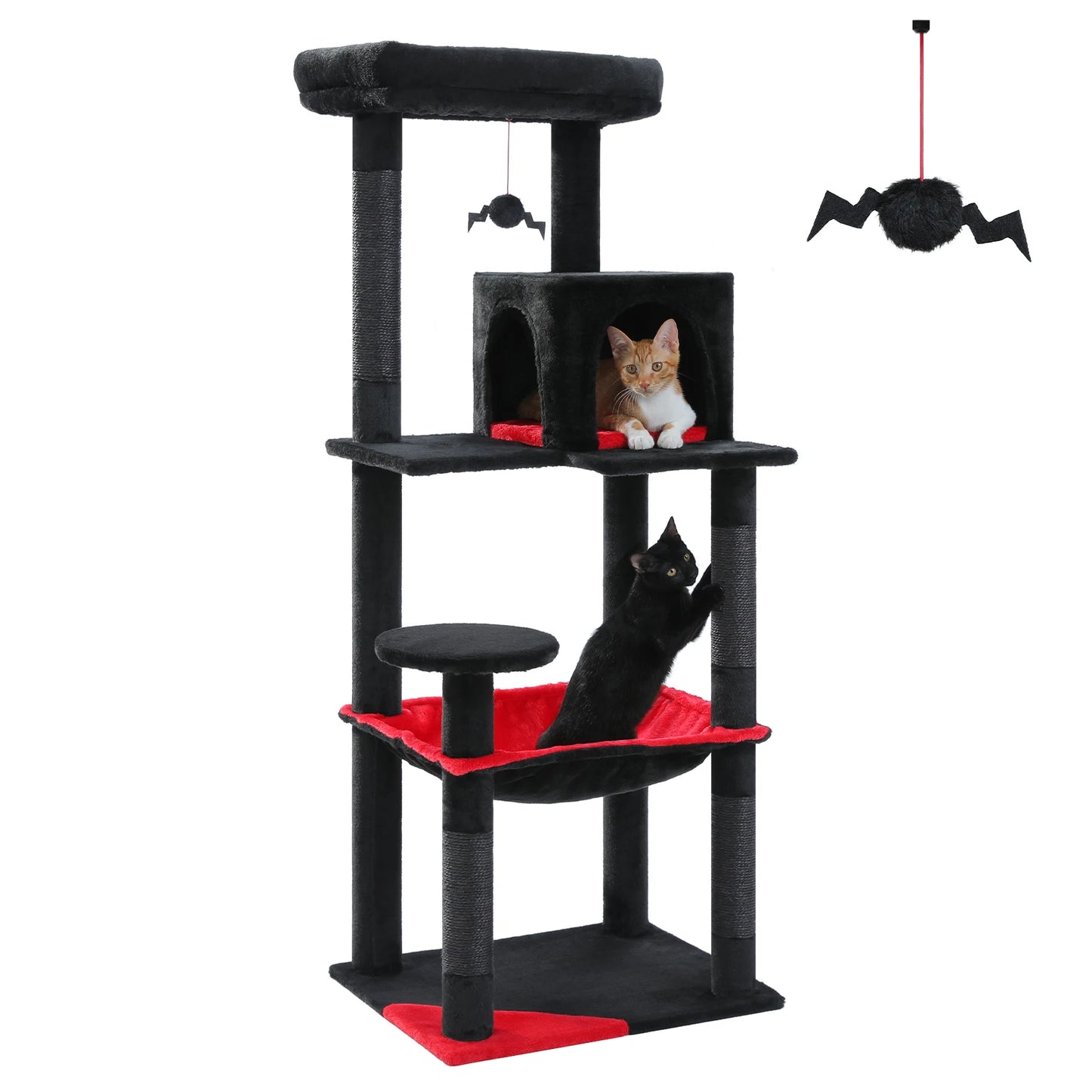 PAWZ Road Gothic Cat Tree Indoor Tall Tower With Sisal Scratching Post