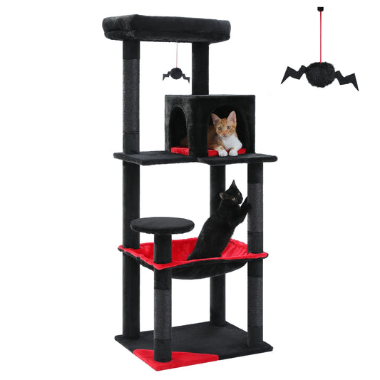 PAWZ Road Gothic Cat Tree Indoor Tall Tower With Sisal Scratching Post