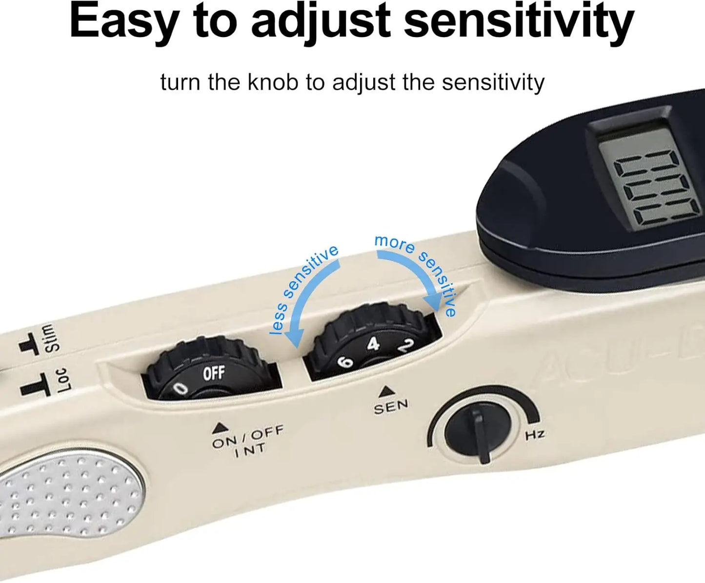 Electronic Acupuncture Pen Meridian With 3 Massage Heads Rechargeable
