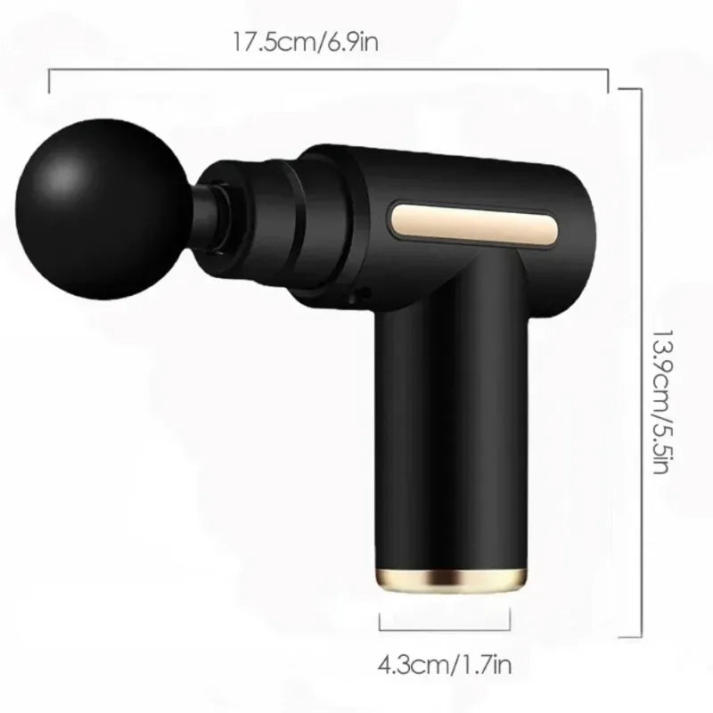 DIAMRI Percussion Mini Massage Gun Portable Handheld Massager For Back