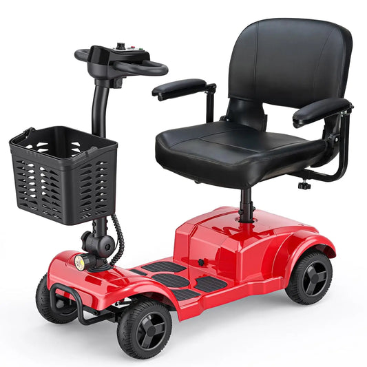 Folding 4 Wheel Mobility Scooter 15 Mile Range 250W