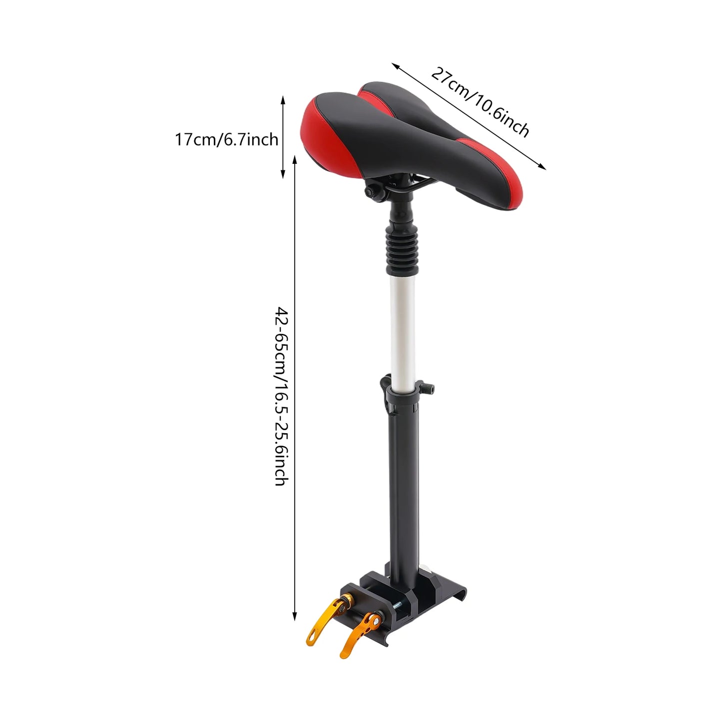 M365 Scooter Seat Cushion Folding Saddle With Aluminum Support
