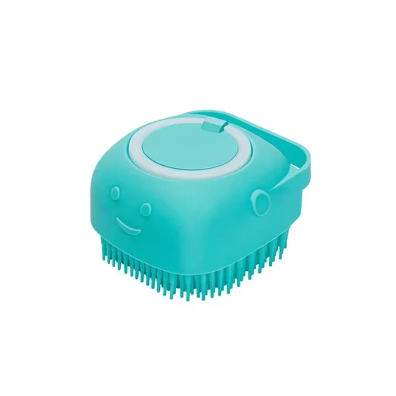 LISM Pet Bath Massage Brush Silicone Grooming Tool