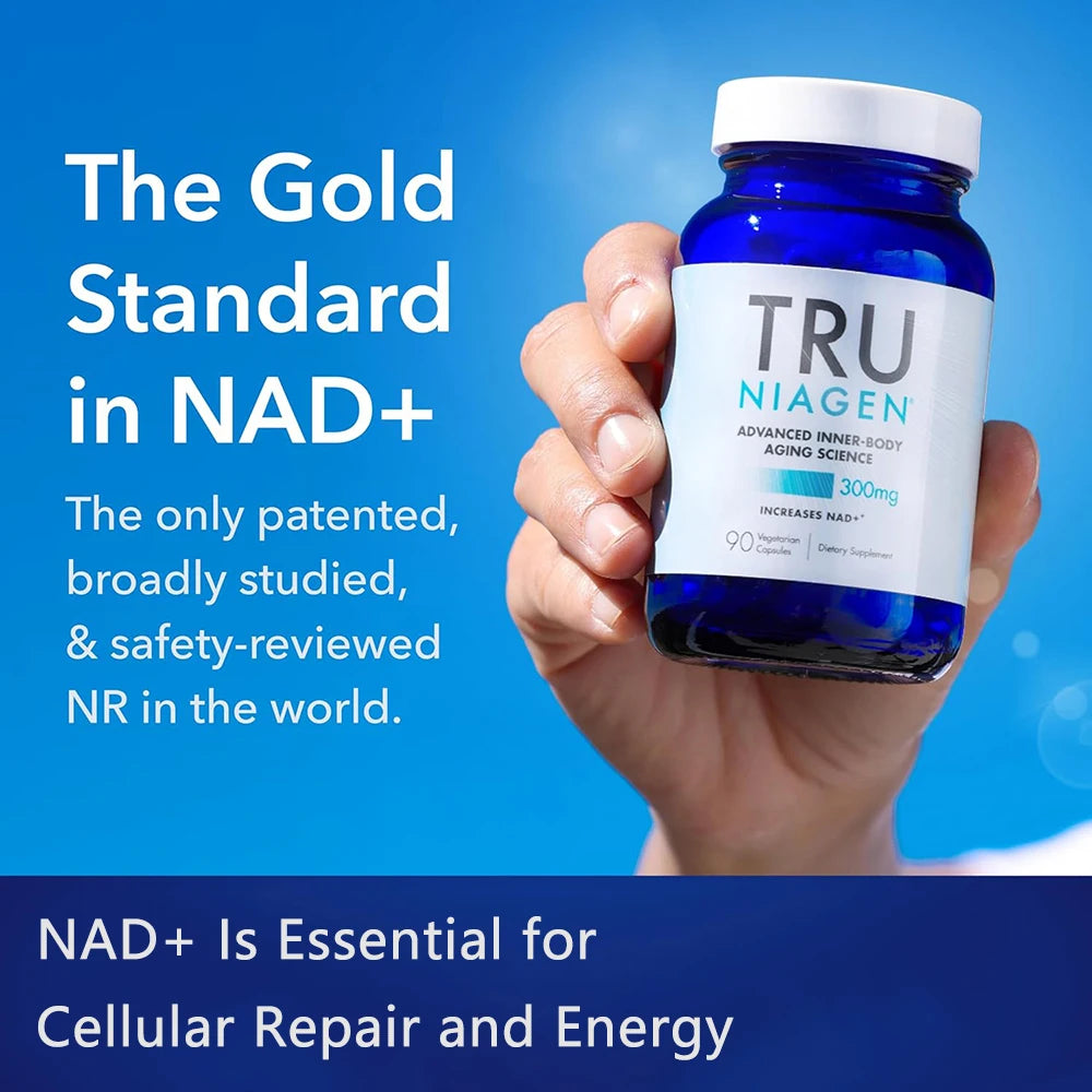 TRU NIAGEN NAD Plus Supplement For Anti Aging And Cellular Energy