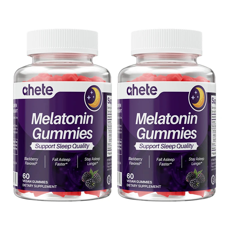 Ahete Melatonin Gummies 5mg Daily For Sleep Support