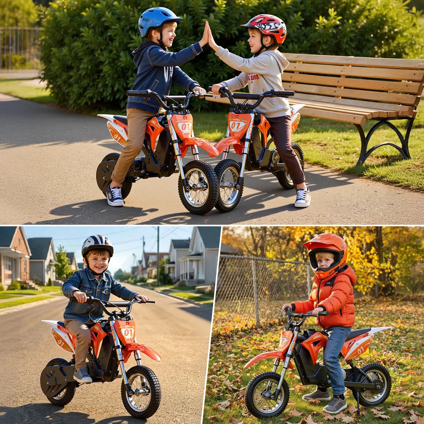 ENGWE Electric Dirt Bike 300W Offroad Ages 4 To 12