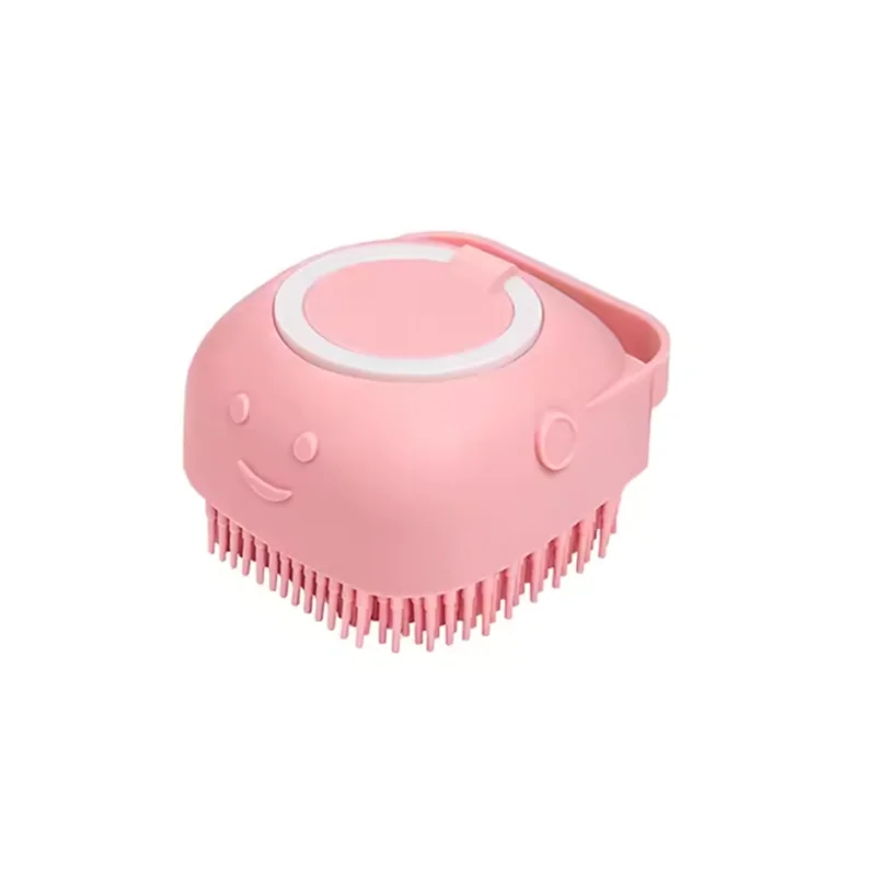 LISM Pet Bath Massage Brush Silicone Grooming Tool