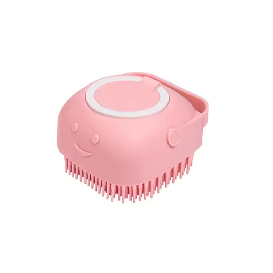 LISM Pet Bath Massage Brush Silicone Grooming Tool